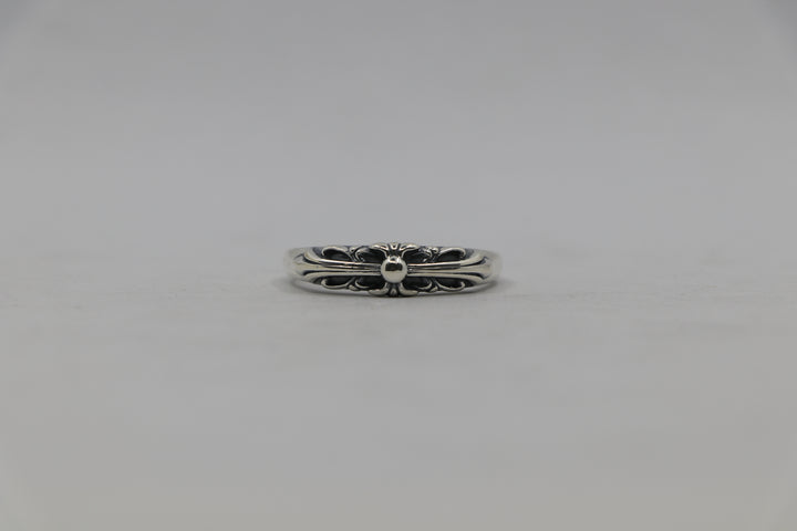 Chrome Hearts Baby Floral Ring Size 11.5 Sterling Silver| AVNTGRDNY NYC