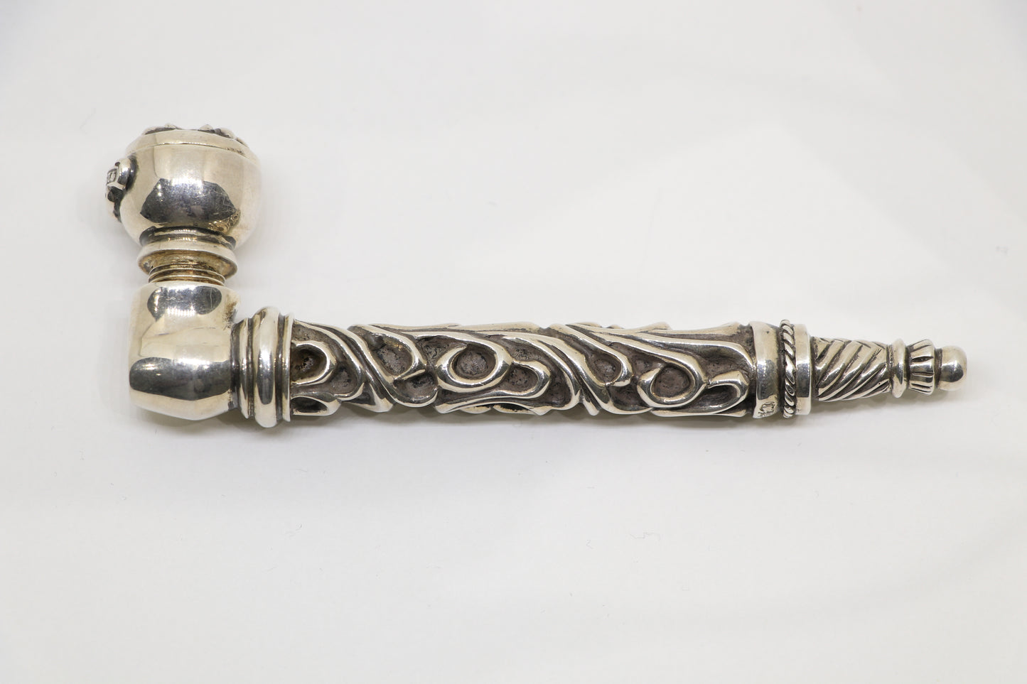 Chrome Hearts Filigree Pipe Sterling Silver .925 | AVNTGRDNY NYC