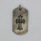 Chrome Hearts Tiny Cross Dog Tag Pendant New | AVNTGRDNY NYC