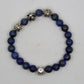 Chrome Hearts Lapis Lazuli Beaded Bracelet Pre-Owned Good Condition| AVNTGRDNY NYC