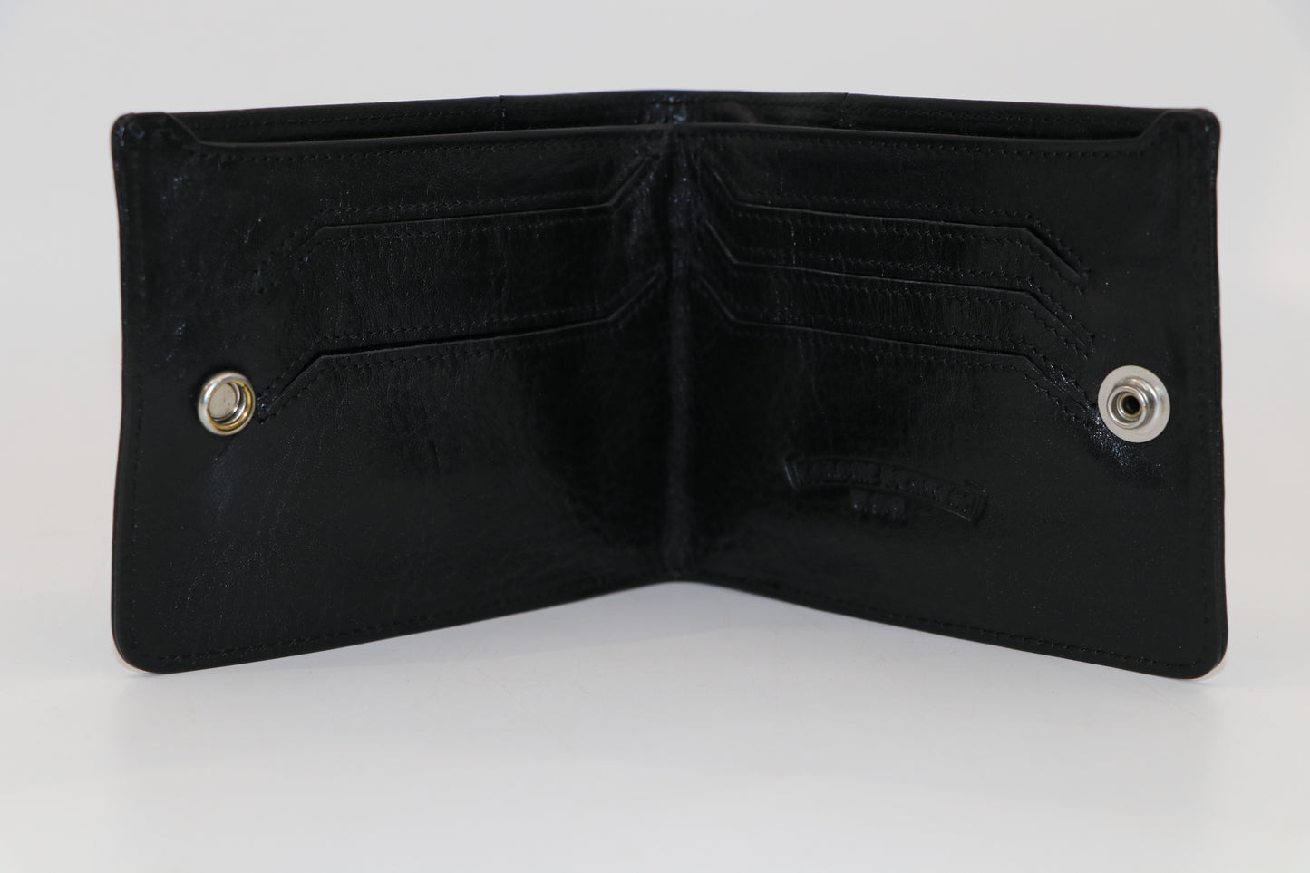 Chrome Hearts Leather Fleur Wallet