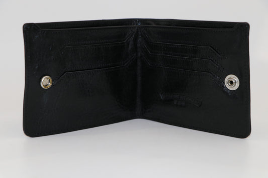 Chrome Hearts Leather Fleur Wallet