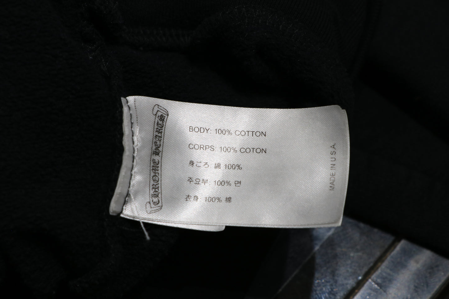Chrome Hearts St. Barths Exclusive Pullover Hoodie Black Size M | AVNTGRDNY NYC