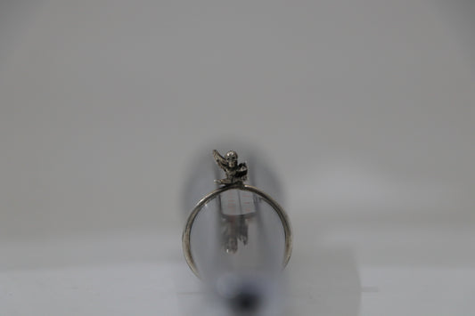 Chrome Hearts x Joe Foti Miss Lerlene Bubblegum Ring Size 9