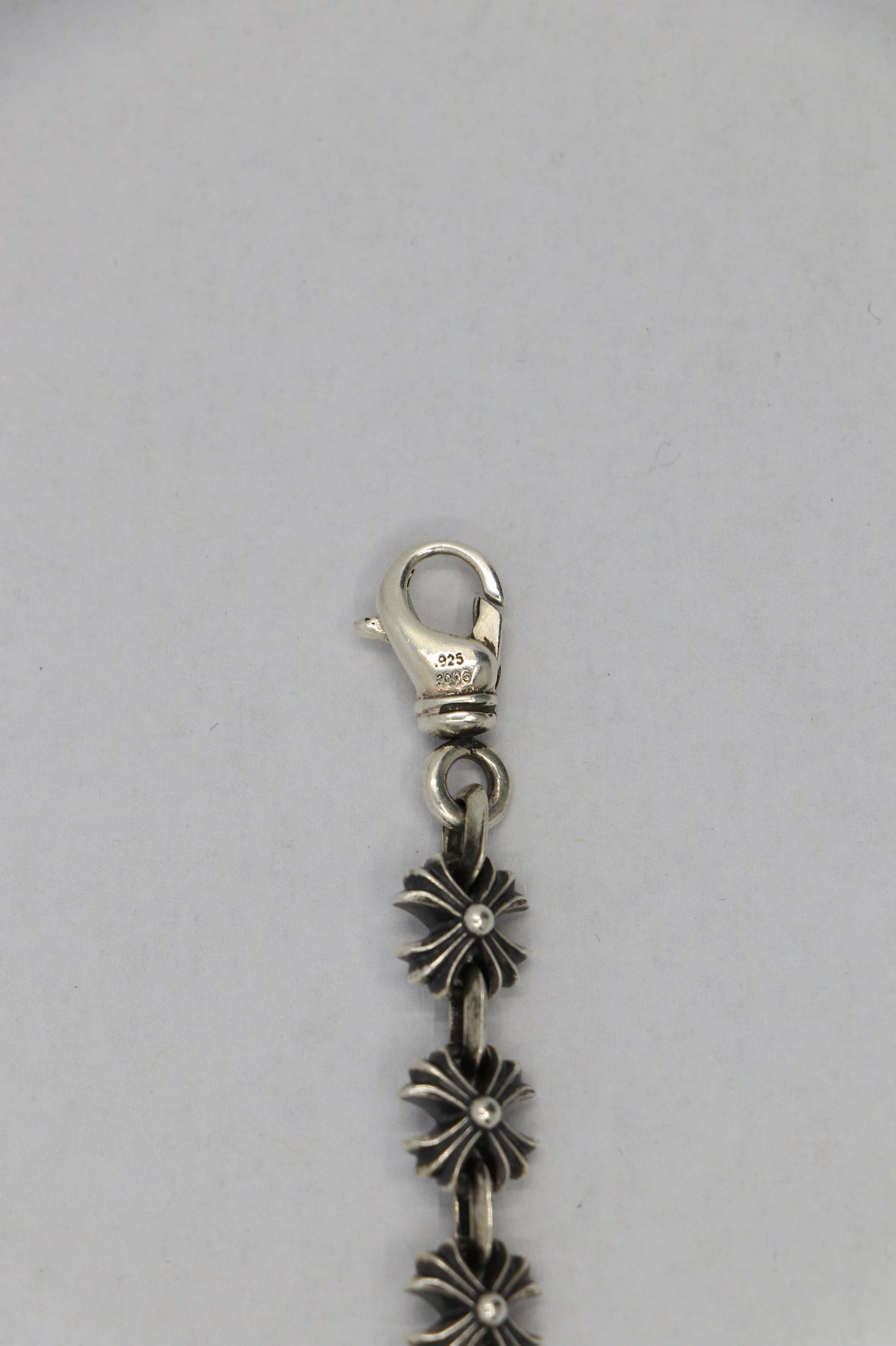 Chrome Hearts X Link Bracelet 16 Links Sterling Silver New | AVNTGRDNY NYC