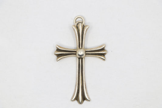 Chrome Hearts Large Cross Keychain Silver Pre-Owned | AVNTGRDNY NYC