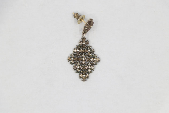 Chrome Hearts Chain Mail Earring Silver| AVNTGRDNY NYC