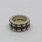 Chrome Hearts Double Pete Punk Ring Size 8
