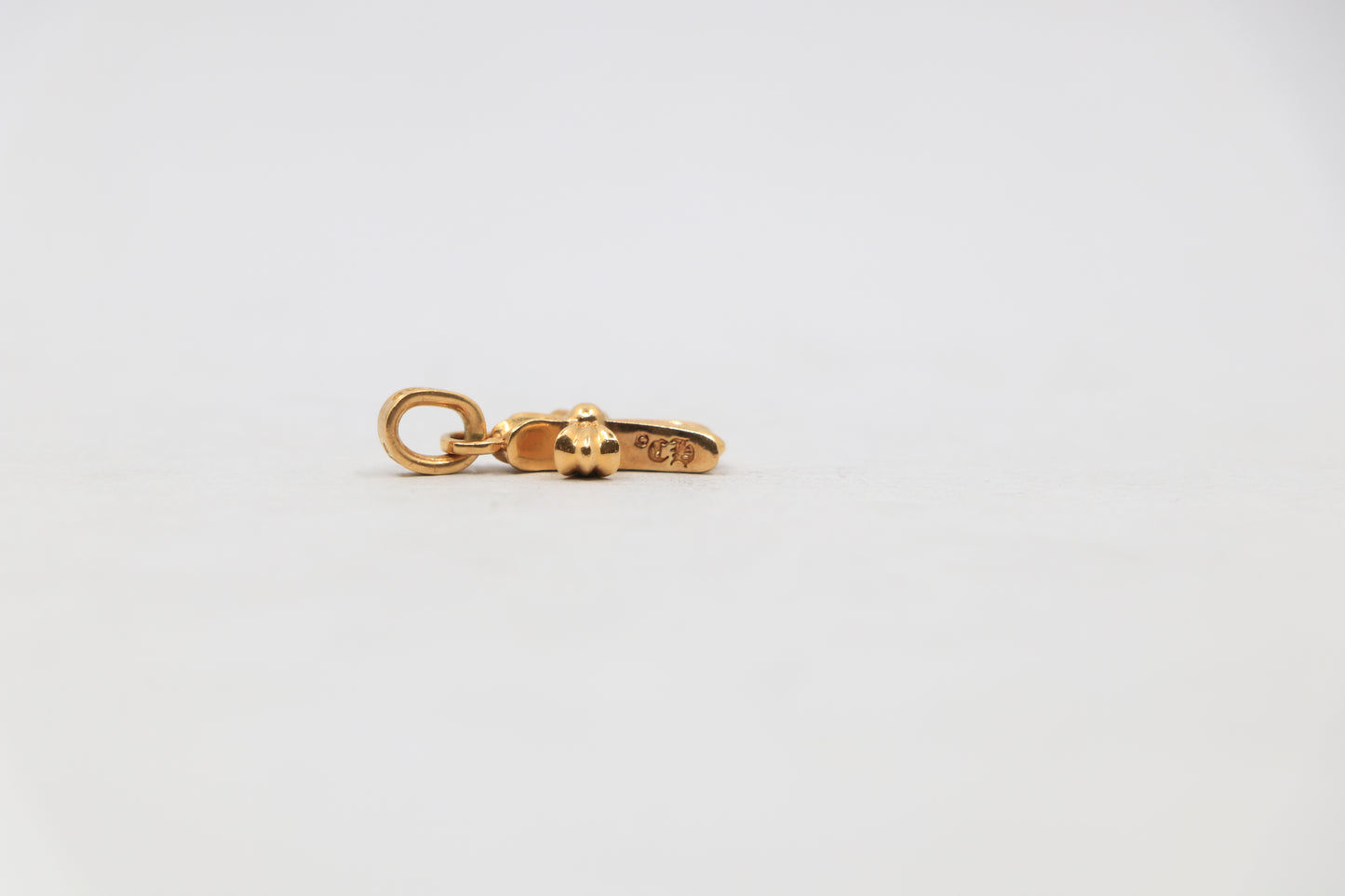 Chrome Hearts 22K Baby Fat Charm Pavé Emeralds| AVNTGRDNY NYC