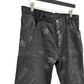 Chrome Hearts Fleur Knee Star Patch Jeans Size 33