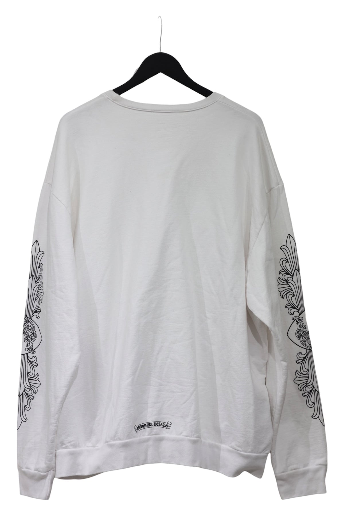 Chrome Hearts Love You Floral Heart Crewneck White XXL| AVNTGRDNY NYC
