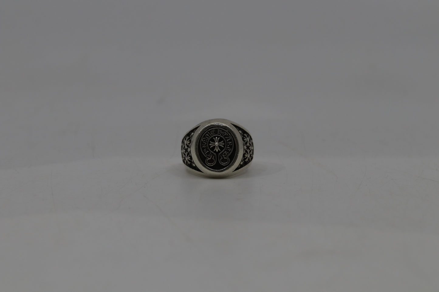 Chrome Hearts Horse Shoe Championship Ring Size 8