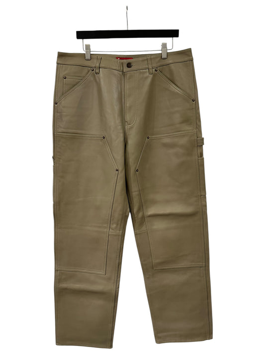 Supreme Leather Carpenter Pant Size 36