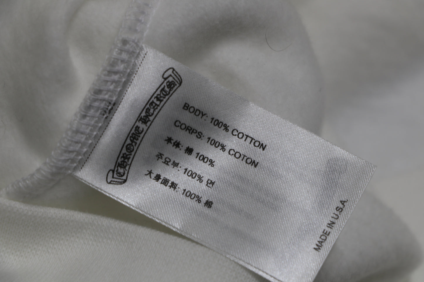 Chrome Hearts White Silver Foil Hoodie Size Large| AVNTGRDNY NYC