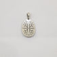 Chrome Hearts Oval Cross Pendant Sterling Silver | AVNTGRDNY NYC
