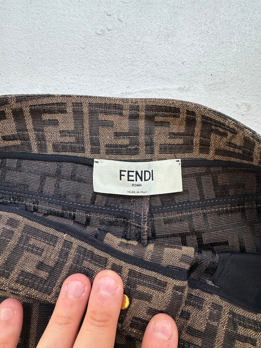 Fendi Zucca Trousers Size 40FR