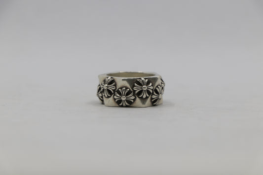 Chrome Hearts Pentagon CH Plus Ring Size 8| AVNTGRDNY NYC