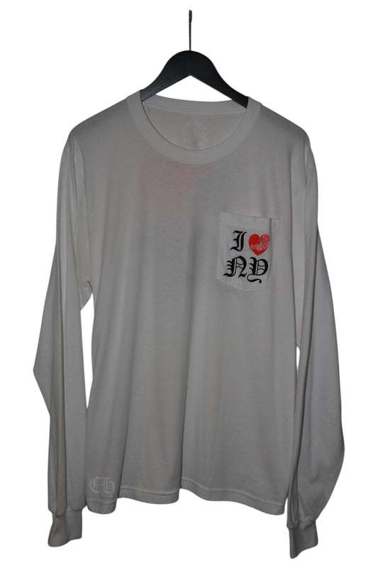 Chrome Hearts I Love New York Longsleeve White Size L
