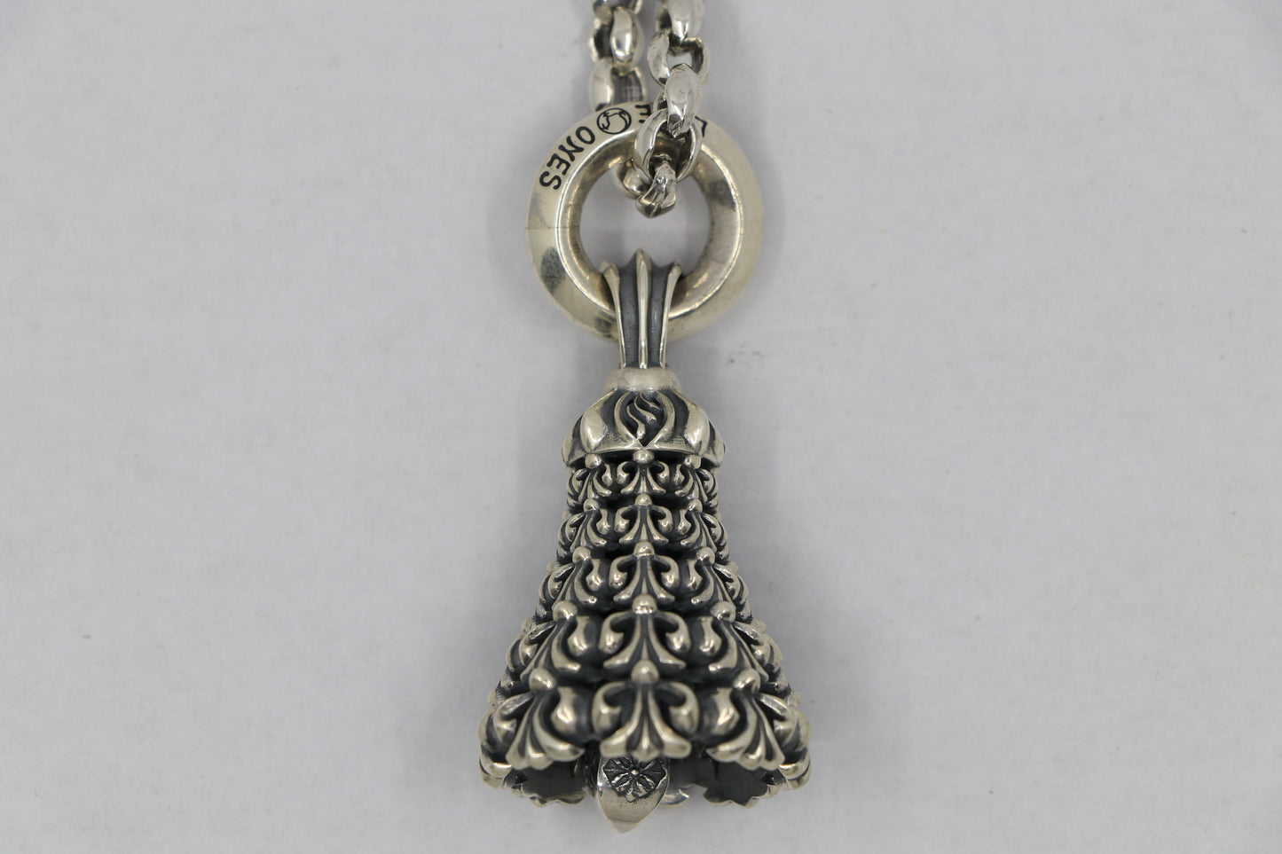 Lone Ones Yoshida Bell Medium Sterling Silver Pendant New | AVNTGRDNY NYC