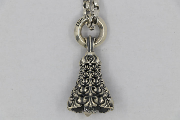 Lone Ones Yoshida Bell Medium Sterling Silver Pendant New | AVNTGRDNY NYC