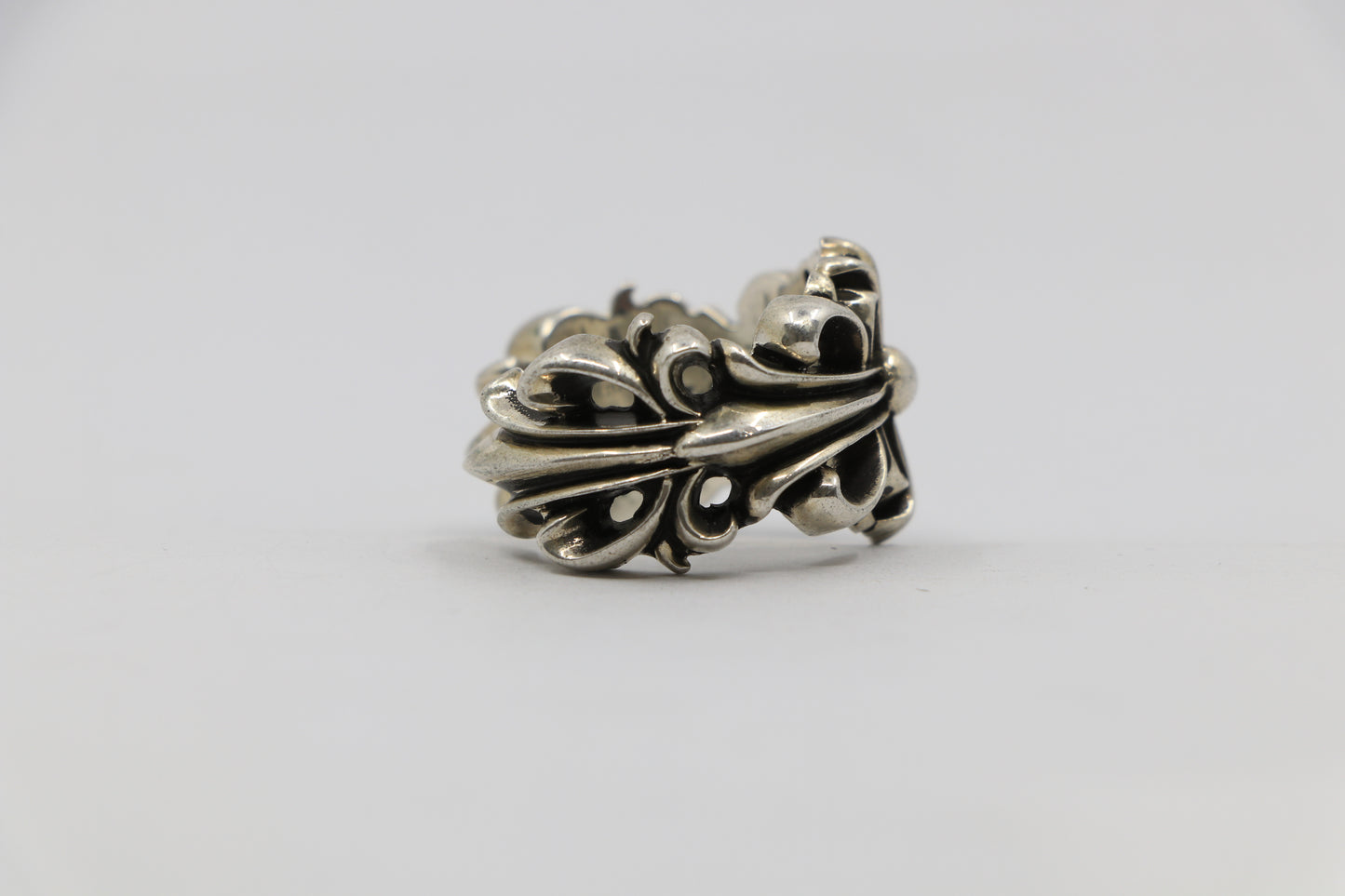 Chrome Hearts Double Floral Ring Size 11| AVNTGRDNY NYC