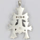 Chrome Hearts Triple Cross Pendant Sterling Silver| AVNTGRDNY NYC