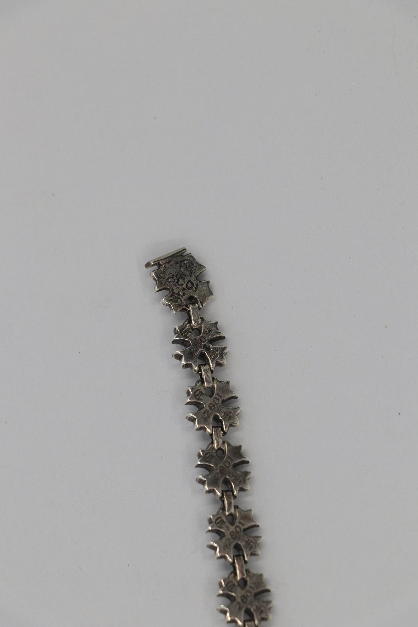Chrome Hearts Silver Tiny Plus Bracelet 18 Links Pre-Owned | AVNTGRDNY NYC