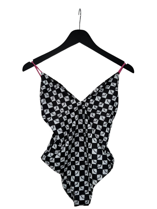 Chrome Hearts Dipped in Blue 1 Piece Swimsuit Size M