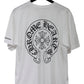 Chrome Hearts Horseshoe Logo T-Shirt White Size L| AVNTGRDNY NYC