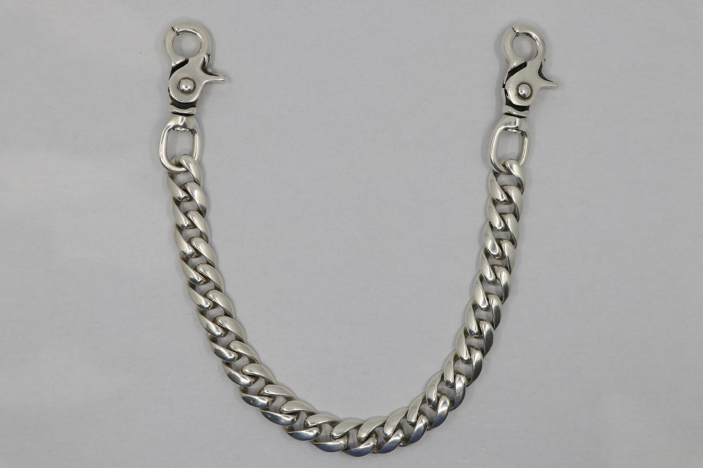 Chrome Hearts Classic Link Wallet Chain 25 Links Double Lobster Clasp .925 Sterling Silver | AVNTGRDNY NYC