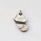 Chrome Hearts Rolling Stones Pendant Pave set with Diamonds And Emeralds