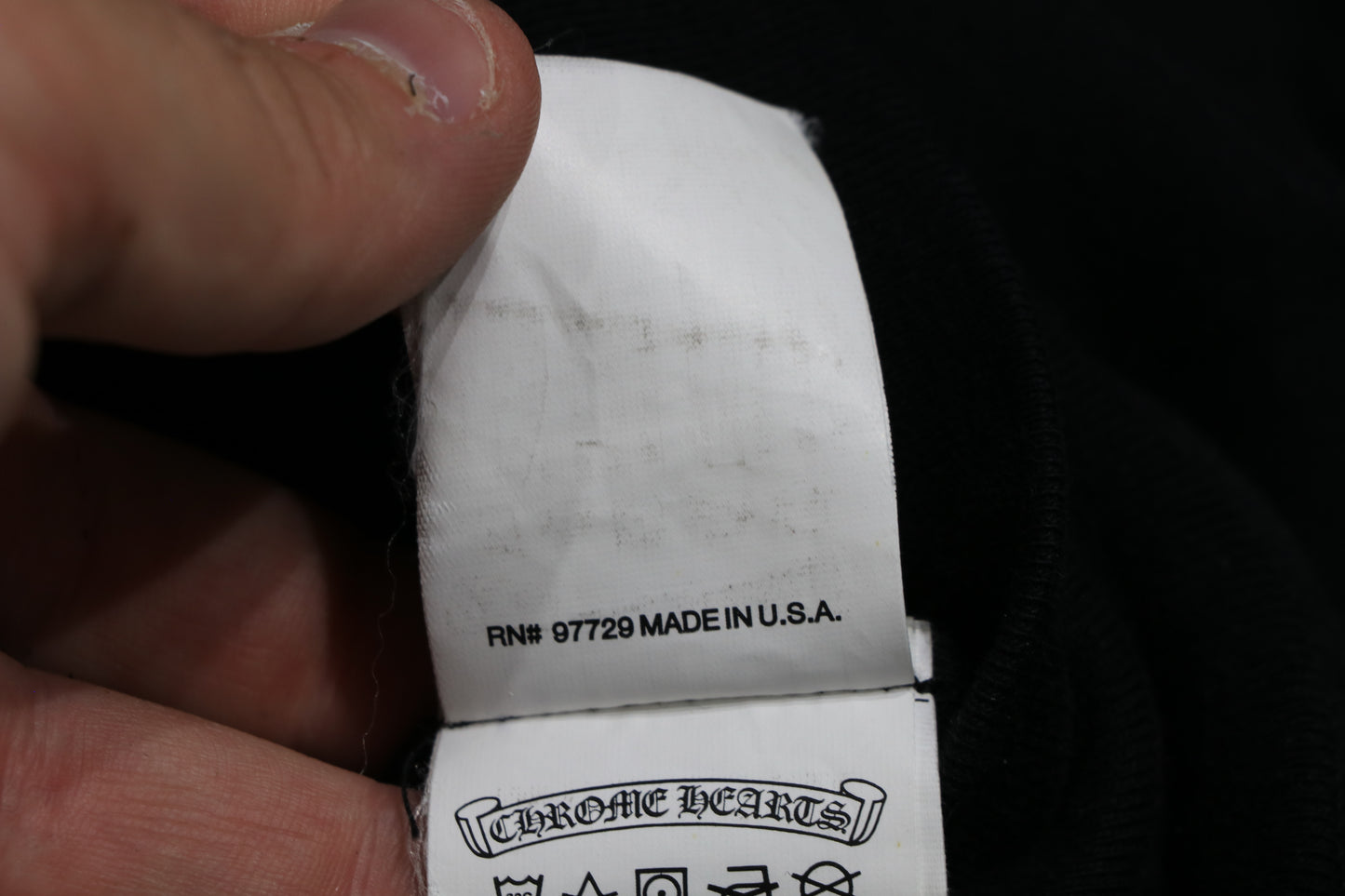 Chrome Hearts Floral Horseshoe Thermal Zip Up Black Size S | AVNTGRDNY NYC