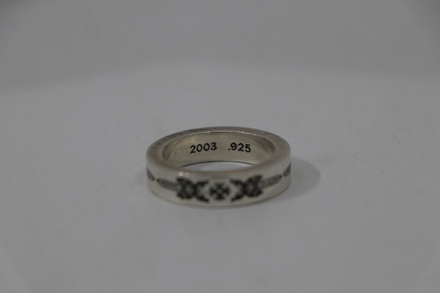 Chrome Hearts 6MM Spacer Dagger Ring Size 9.5