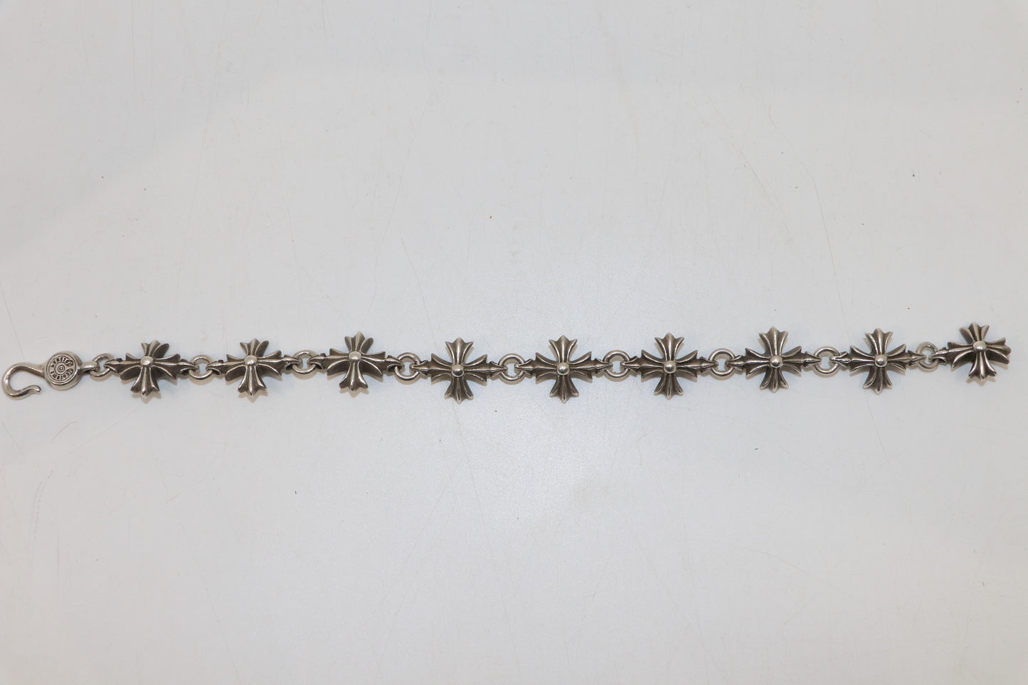 Chrome Hearts Plus Cutout Bracelet 9 Link