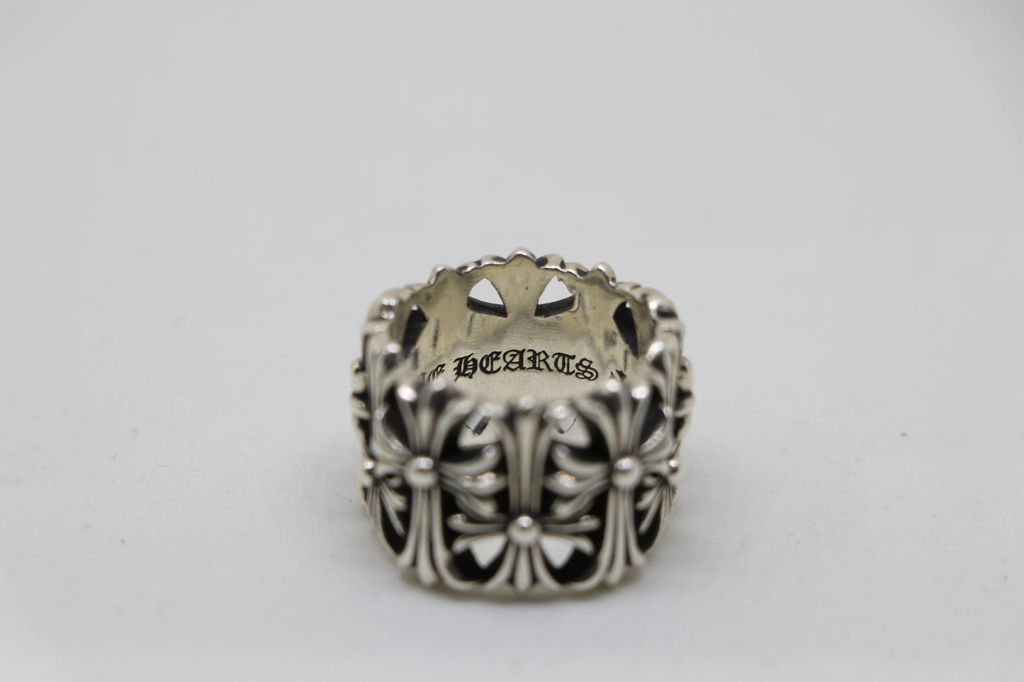 Chrome Hearts Round Cemetery Ring Size 9.5 Sterling Silver .925 | AVNTGRDNY NYC