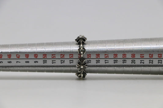 Chrome Hearts Tiny E Ring Size 6.5