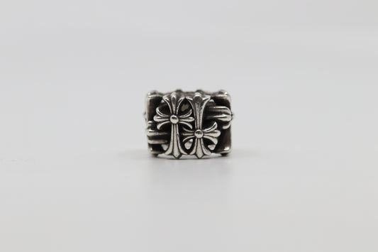 Chrome Hearts Square Cemetary Ring Size 12