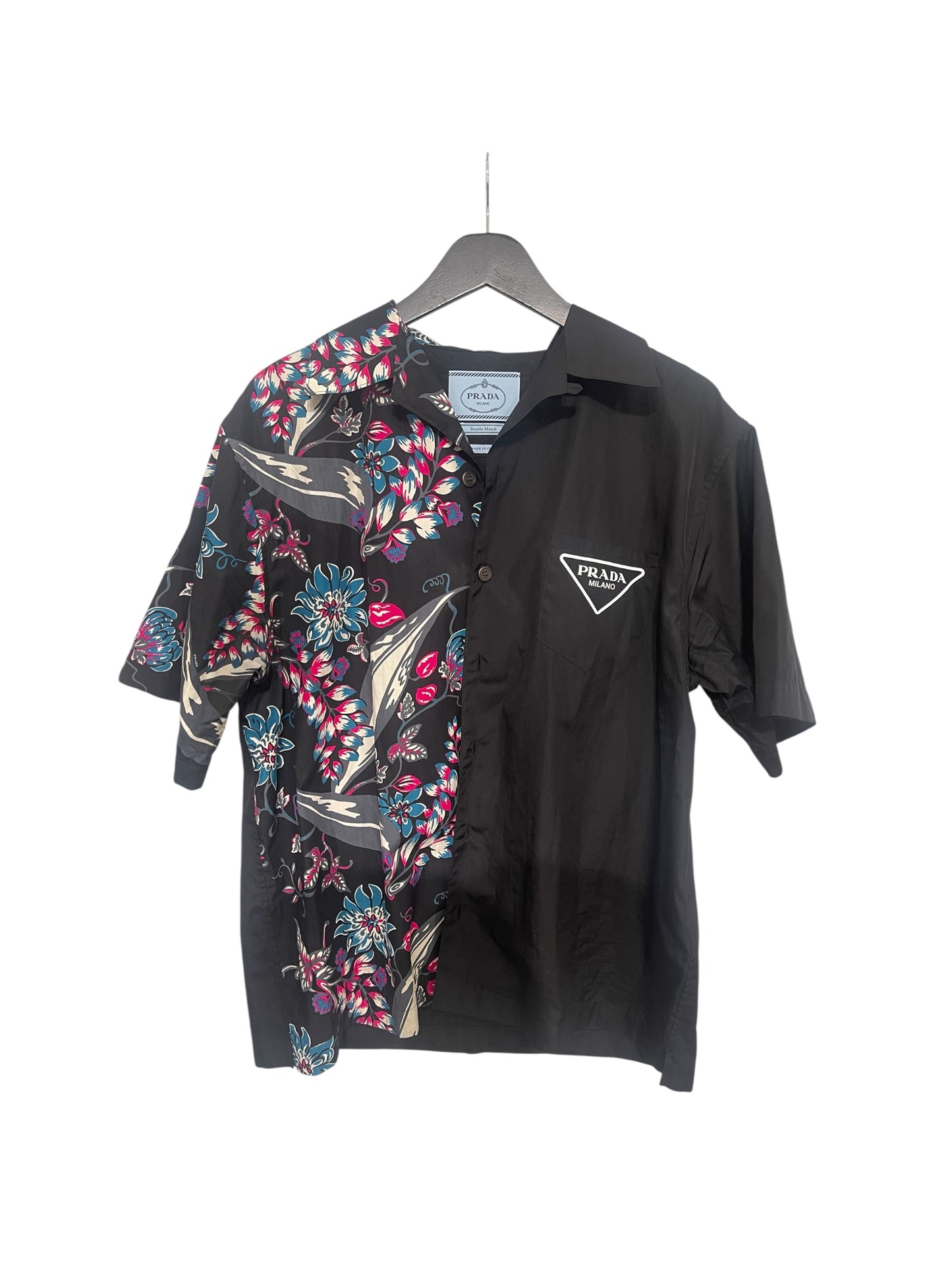 Prada Re-Nylon Button-Up Sz L | AVNTGRDNY NYC