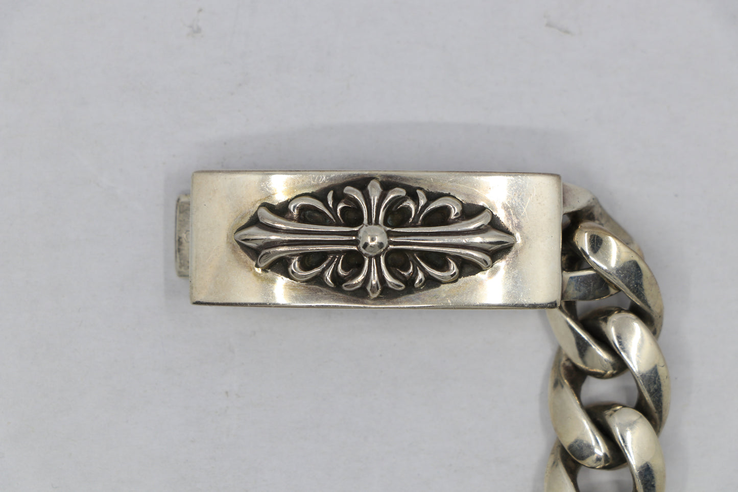 Chrome Hearts Floral ID Classic Link Bracelet 11 Links| AVNTGRDNY NYC