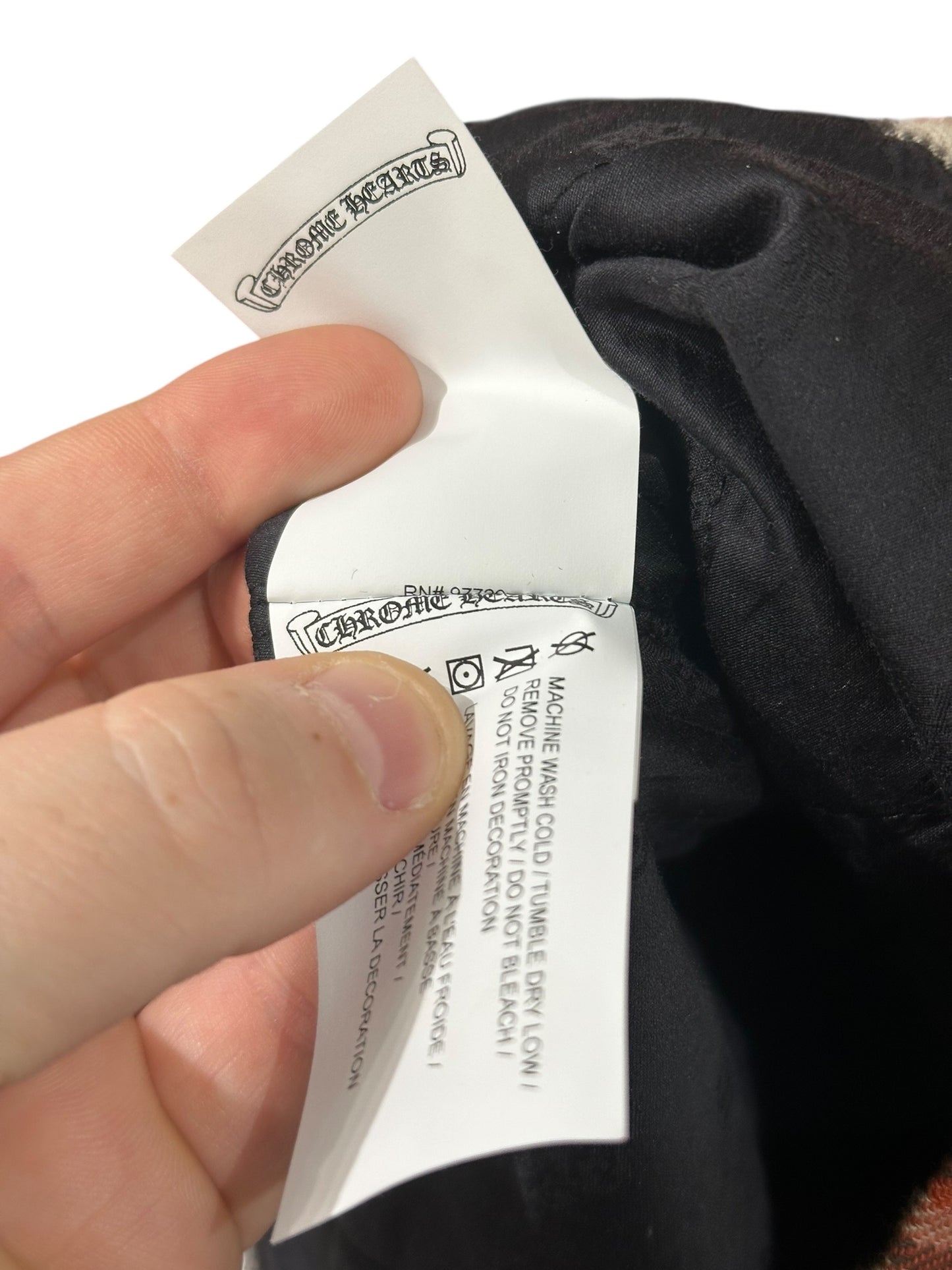 Chrome Hearts Flannel Brown/Red/Yellow Size L