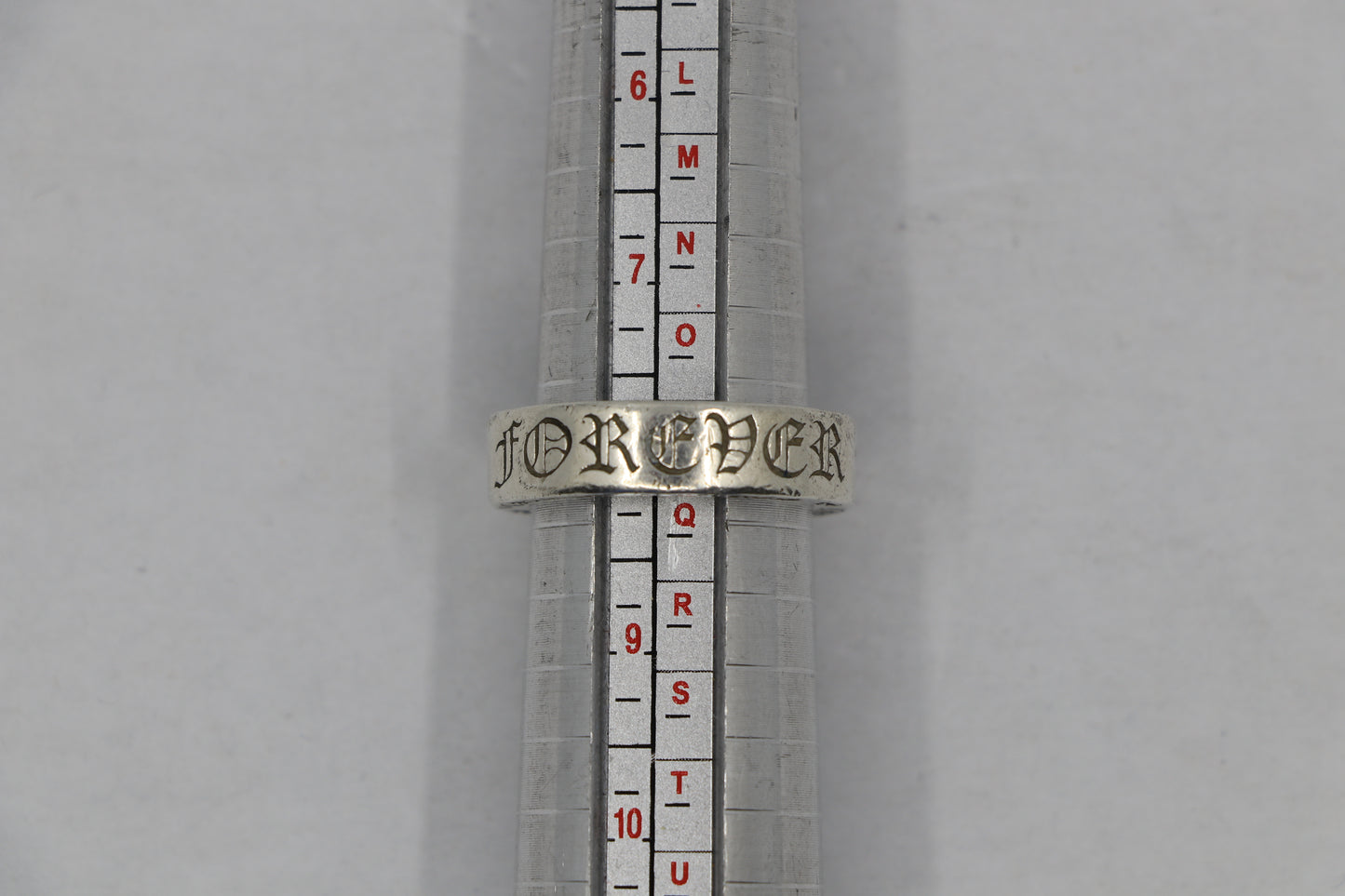 Chrome Hearts Forever 6mm Spacer Ring Size 8| AVNTGRDNY NYC