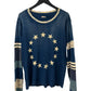 Kapital Hippie Stars Patchwork Longsleeve Sz 2