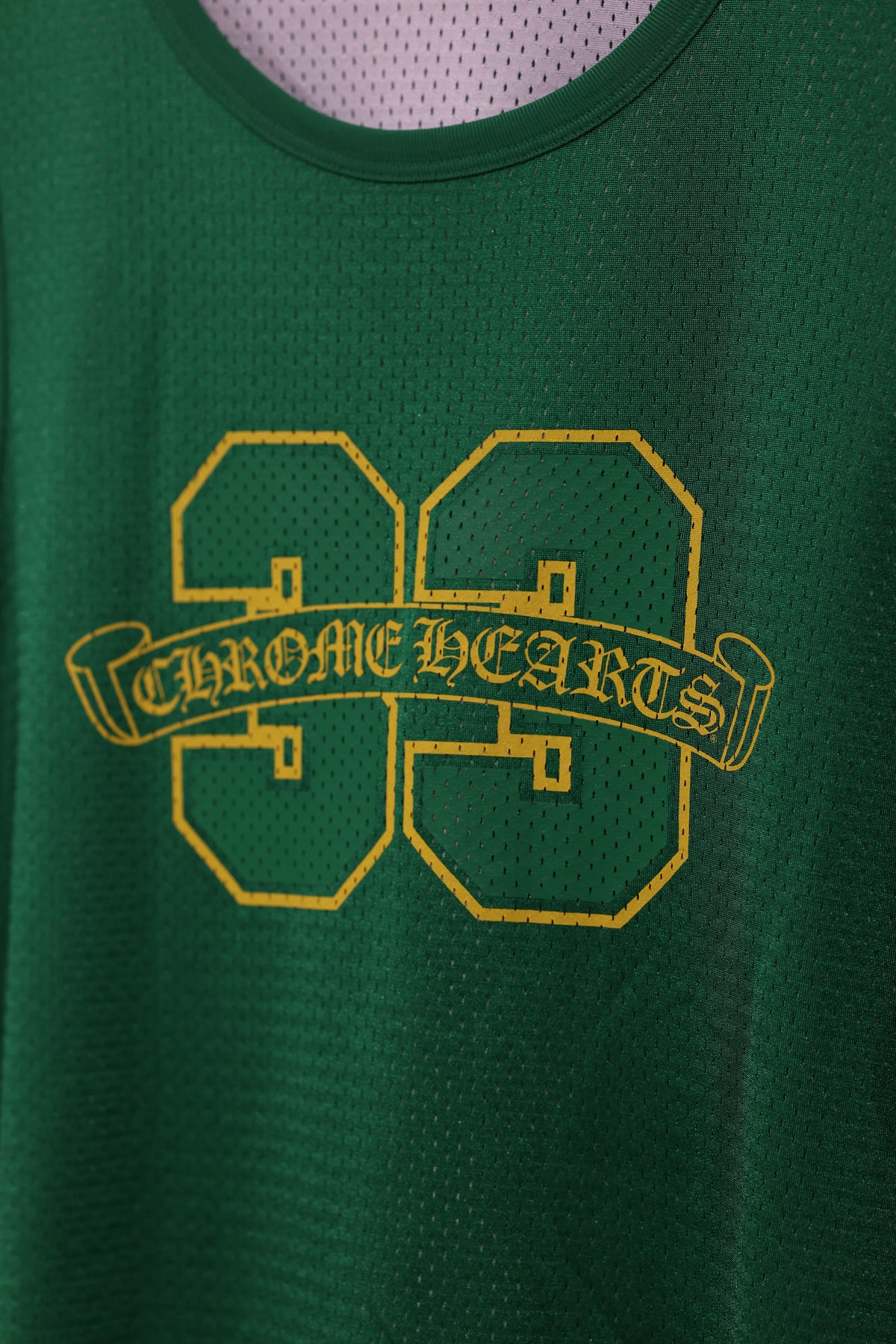 Chrome Hearts Reversible Green Mesh Tank Top Size M| AVNTGRDNY NYC