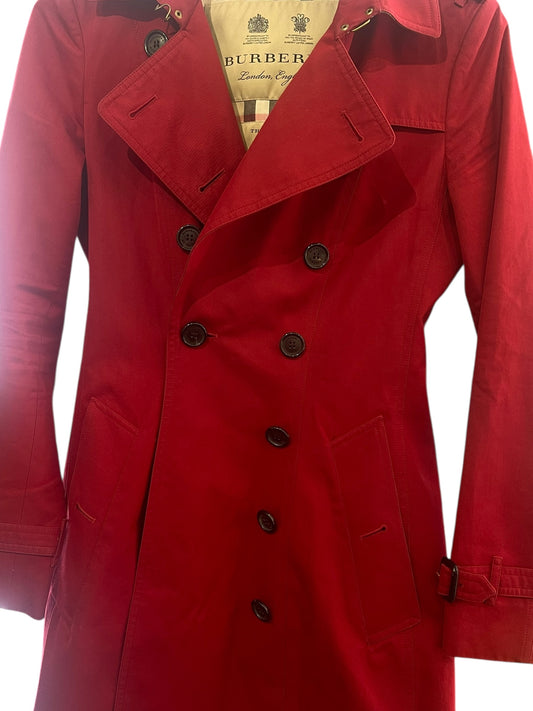 Burberry London England Women’s Trenchcoat Size M