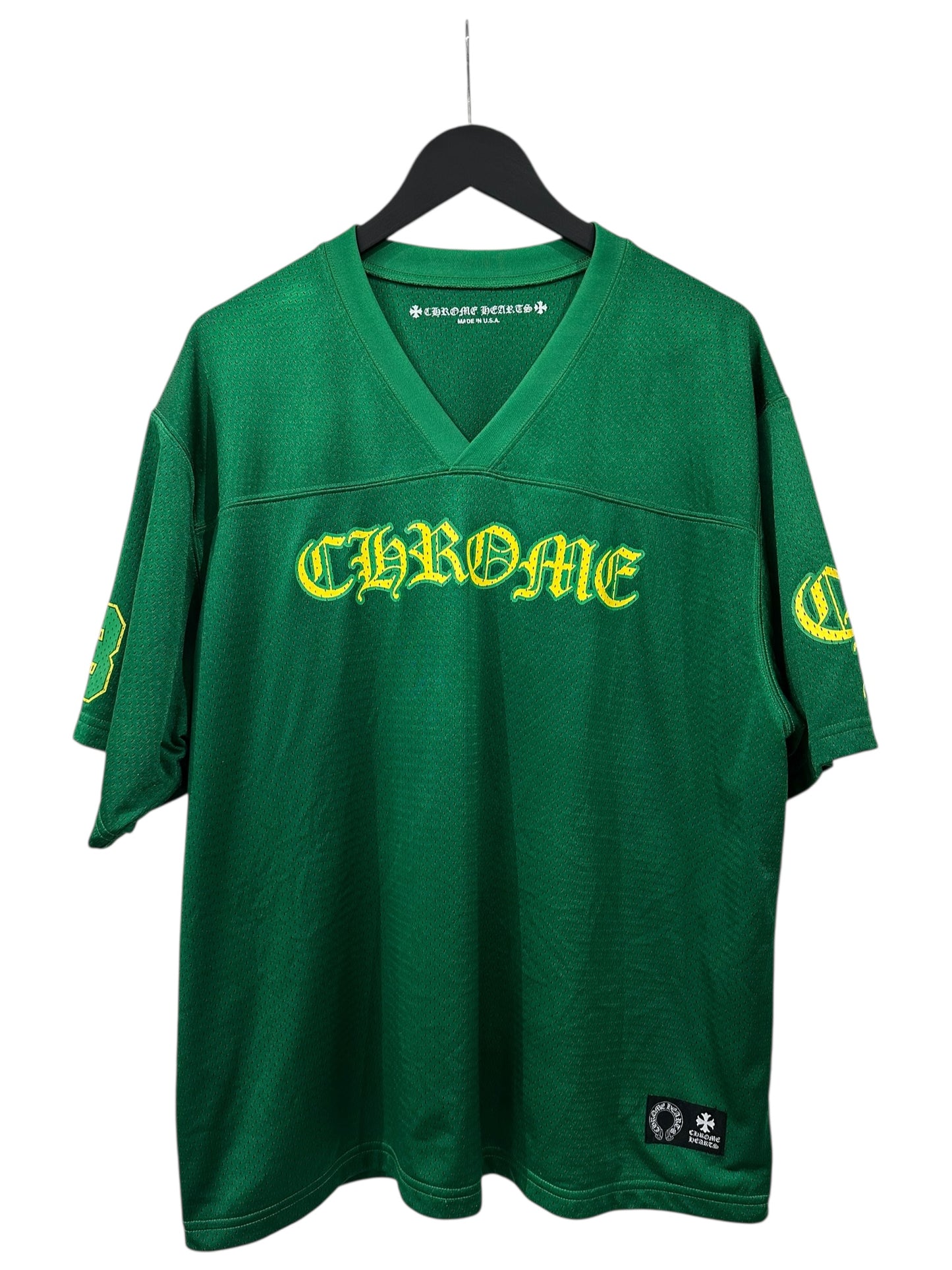 Chrome Hearts Stadium Mesh Jersey Green Size L