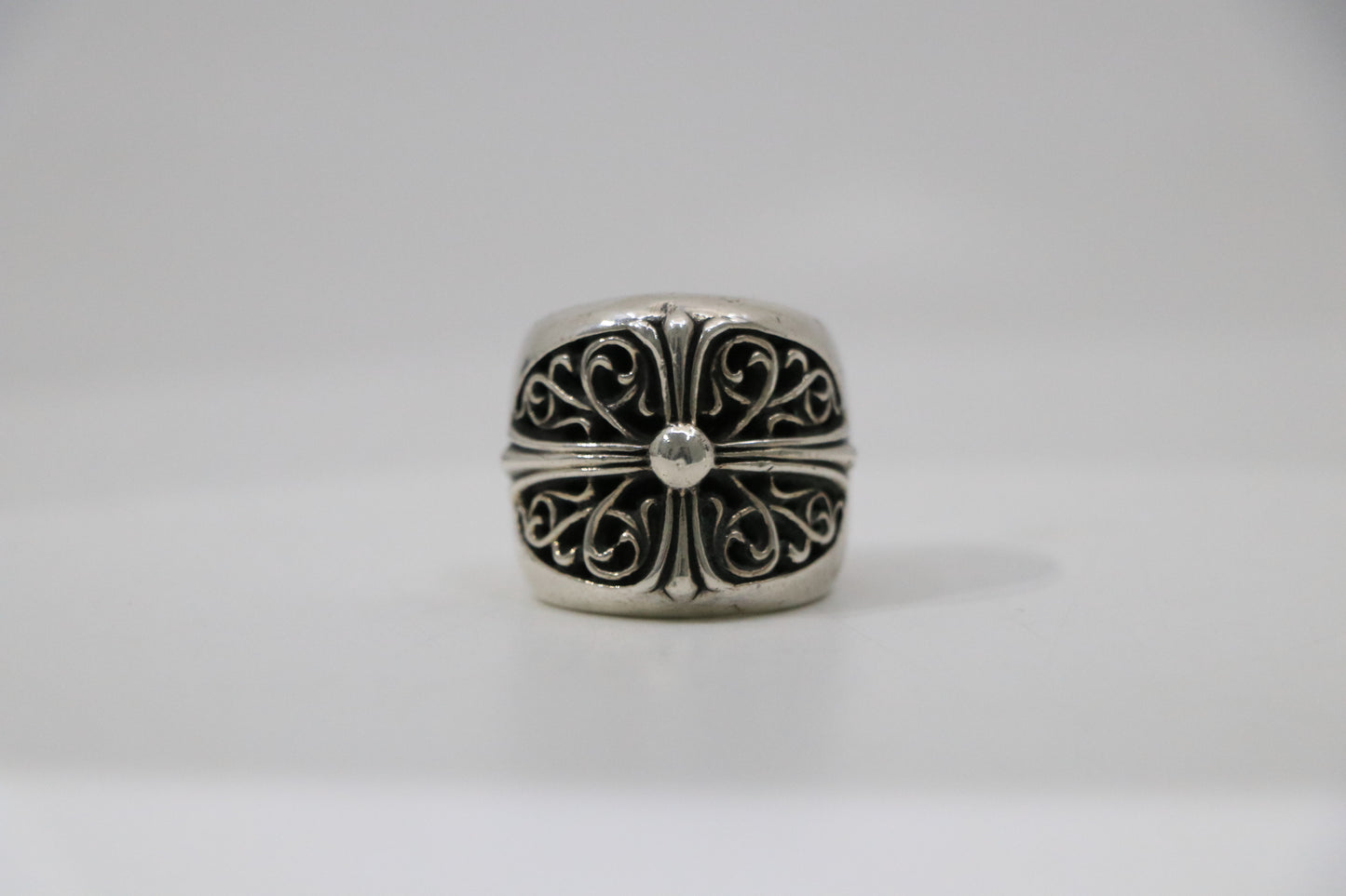 Chrome Hearts Oval Cross Ring Size 9.5