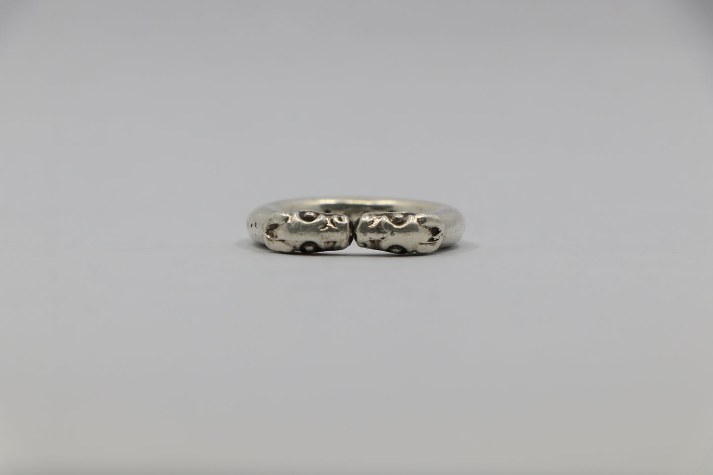 Chrome Hearts Double Dog Ring Size 8 Sterling Silver| AVNTGRDNY NYC