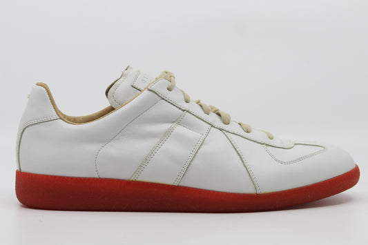 Margiela Replica Low White/Red Size 44