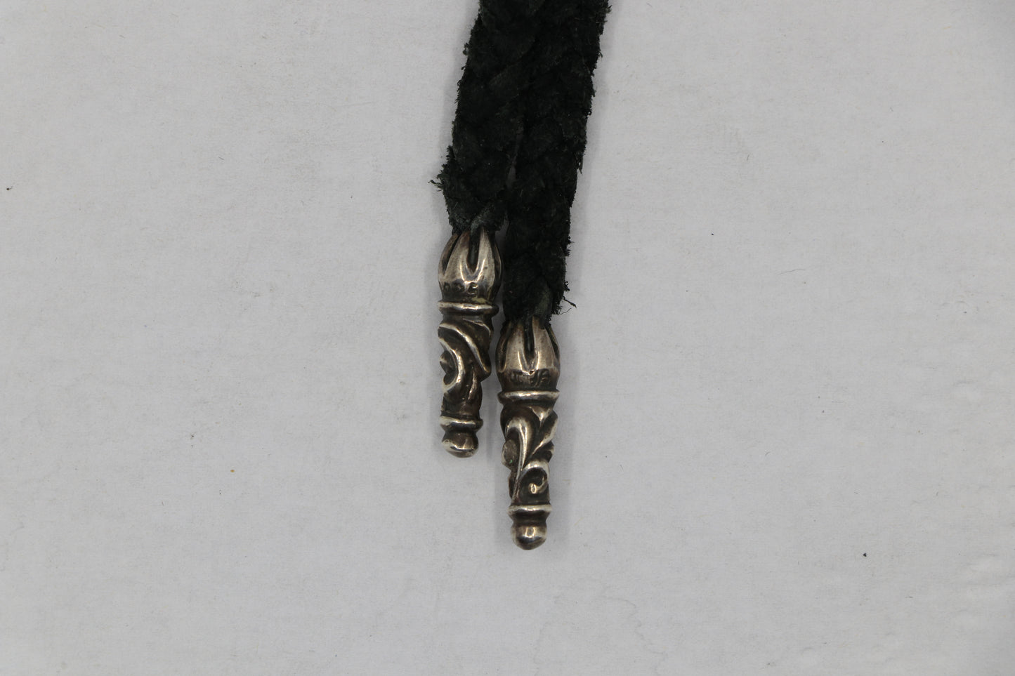 Chrome Hearts Celtic Cross Pendant with Attached Leather Necklace Sterling Silver| AVNTGRDNY NYC