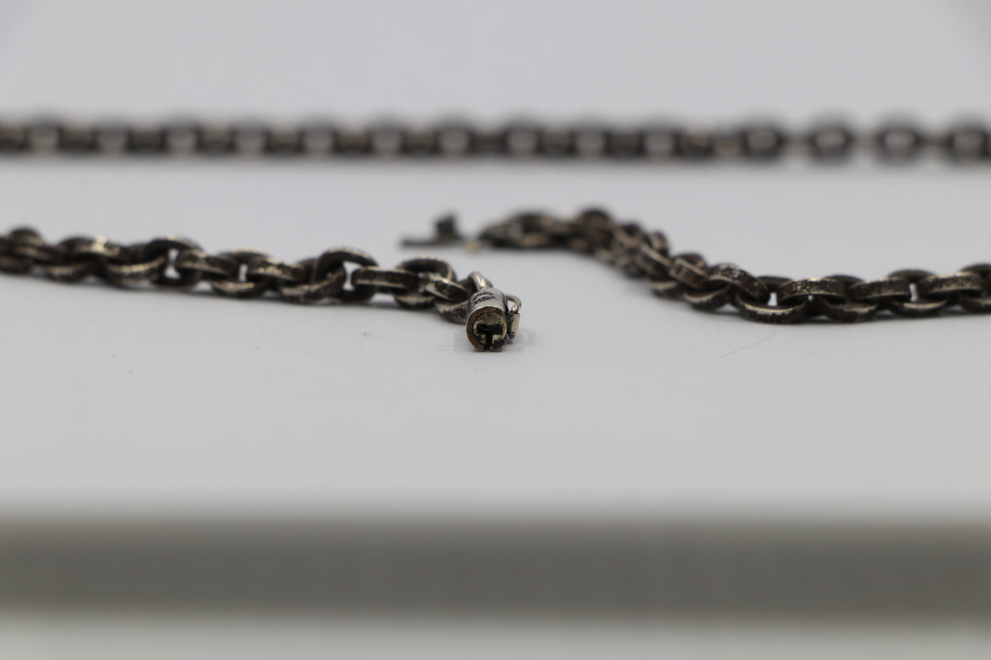 Chrome Hearts Paper Chain Necklace 24” Sterling Silver| AVNTGRDNY NYC